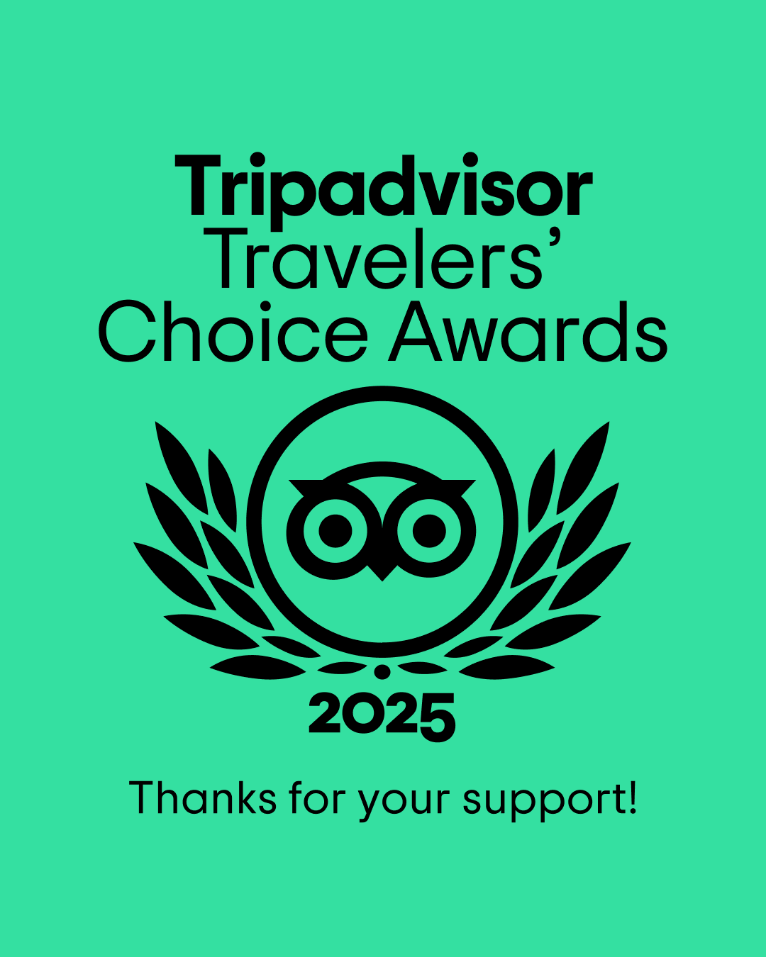 White Sails Inn Winner of the Tripadvisor Travelers' Choice Awards