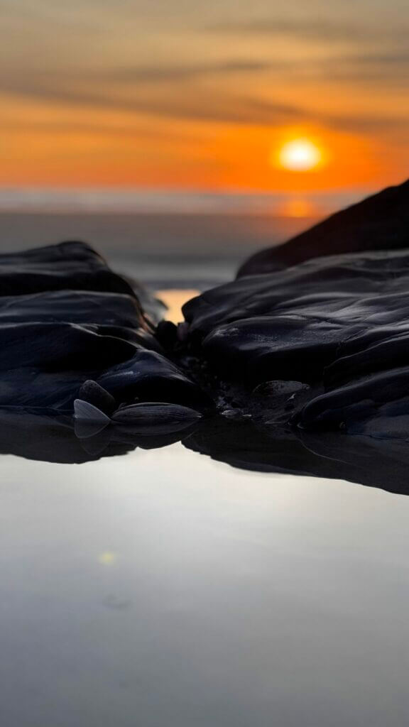 Image from a sunrise walk with your White Sails Inn Innkeeper in Kennebunk, ME